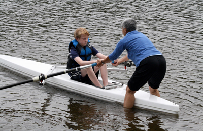 Sculling with Jeanne Friedman