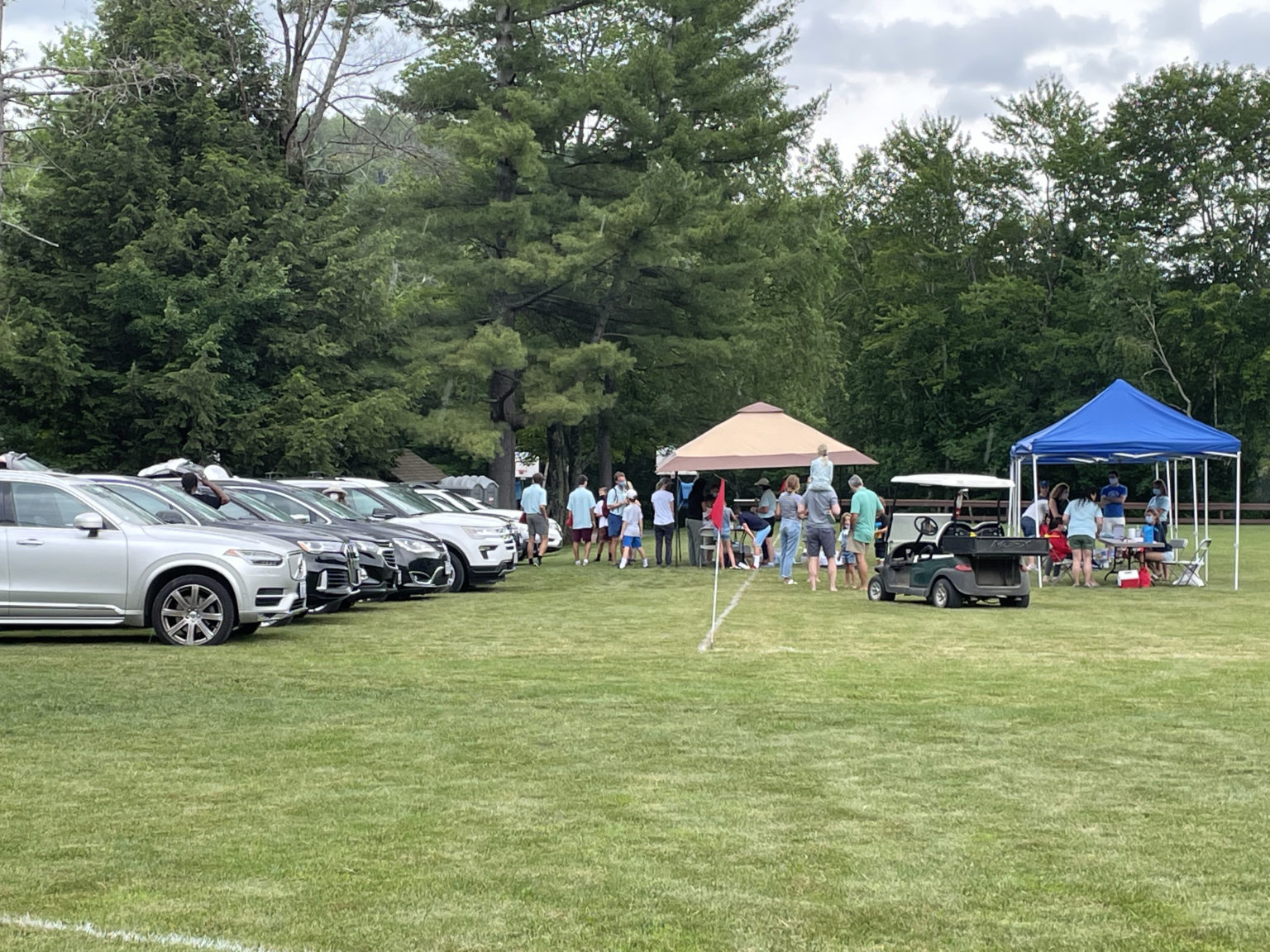 Opening day at Camp Pemi