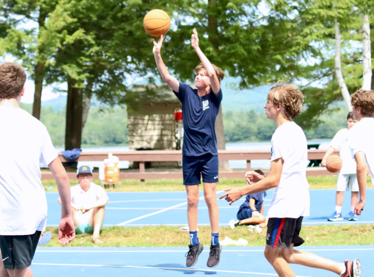 basketball at Camp Pemi
