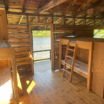 interior of a Pemi cabin