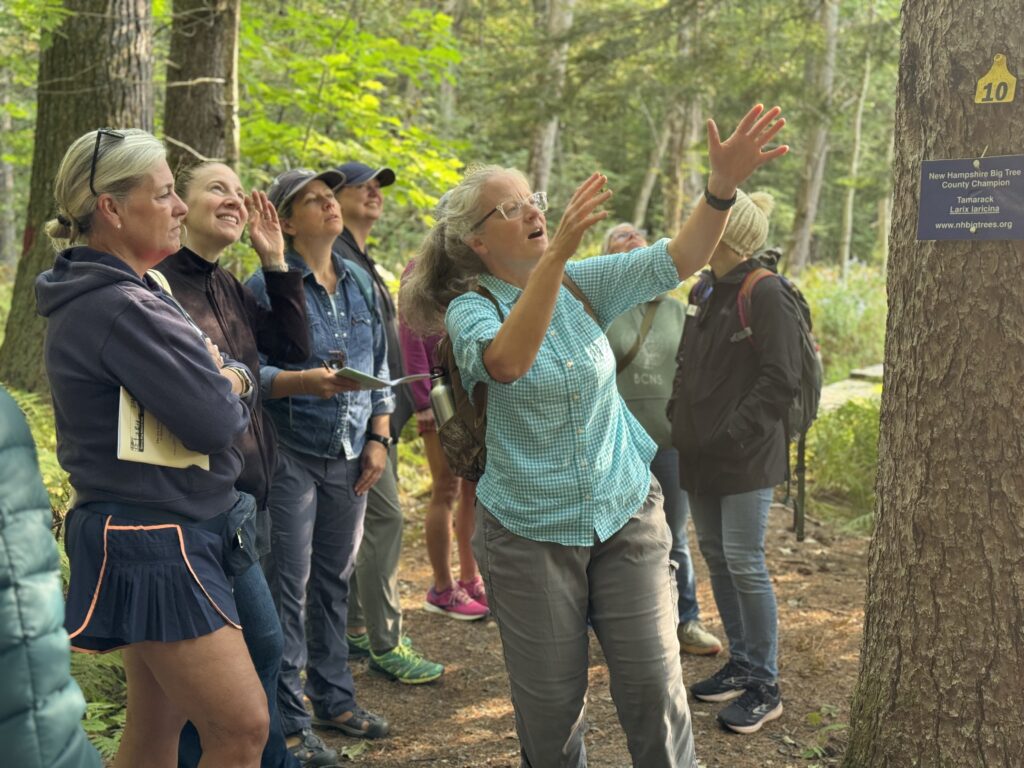 Nature field trip with Deb Kure and many women